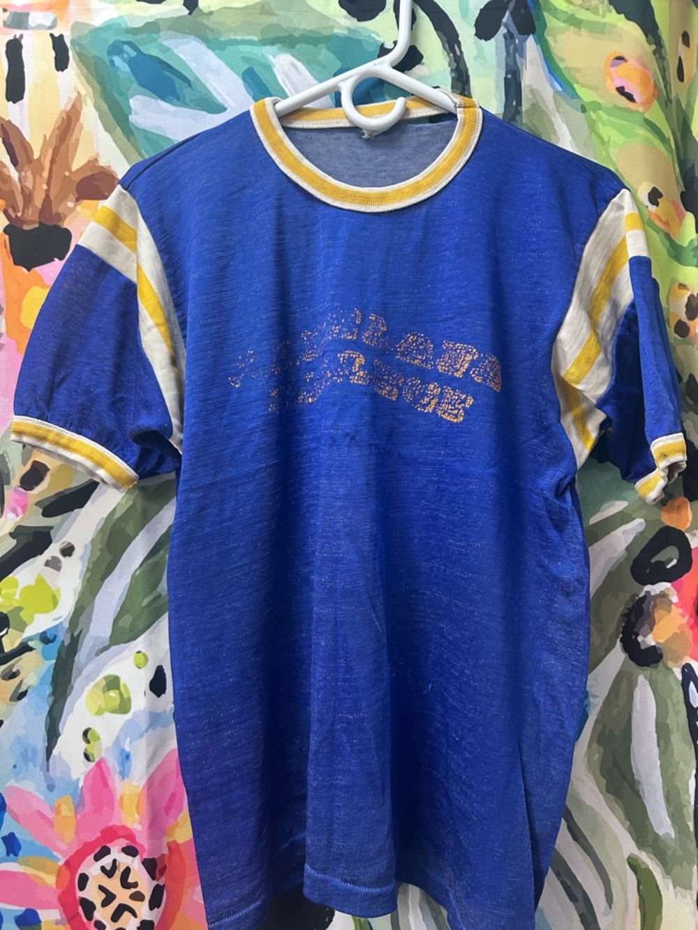 Vintage Graphic College Tee